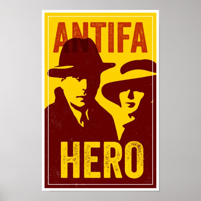 Póster ANTIFA POSTER HEROES SERIES: Casablanca  (Frente)