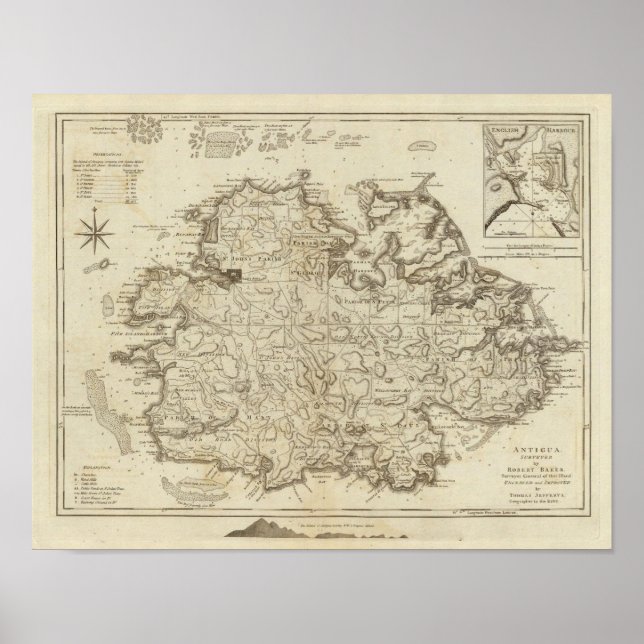 Póster Antigua (Frente)