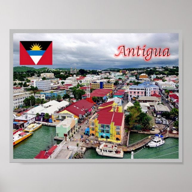 Póster Antigua - (Frente)