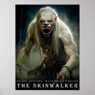 Póster Antigua Bestia y Criaturas: La Skinwalker II