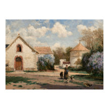 Antigua casa de campo francesa