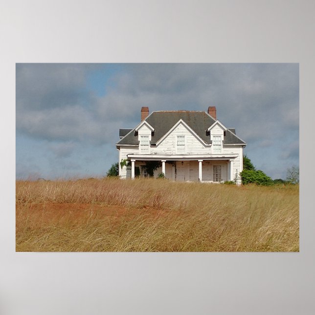 Póster Antigua casa histórica (Frente)