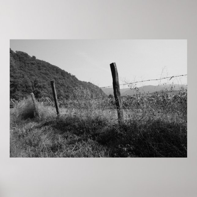 Póster Antigua cerca (Frente)