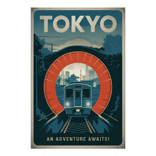 Póster Antigua cosecha de Tokio