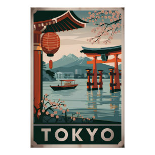 Póster Antigua cosecha de Tokio
