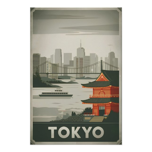 Póster Antigua cosecha de Tokio (Anverso)