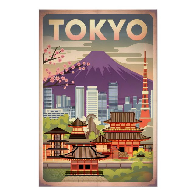 Póster Antigua cosecha de Tokio (Anverso)