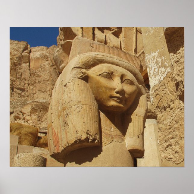 Póster Antigua Egipto, diosa de amor de la belleza musica (Frente)