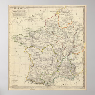 Póster Antigua Francia