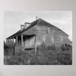 Póster Antigua granja