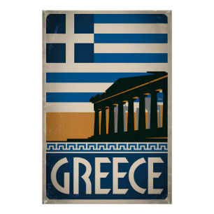 Póster Antigua Grecia
