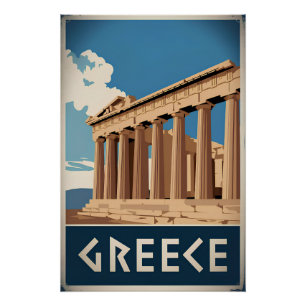 Póster Antigua Grecia