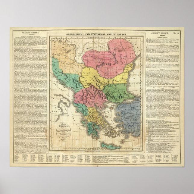 Póster Antigua Grecia 4 (Frente)