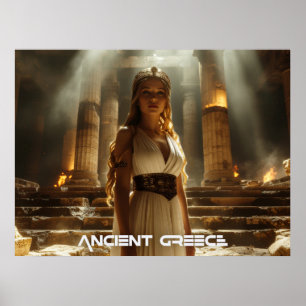 PÓSTER ANTIGUA GRECIA - GRIEGO