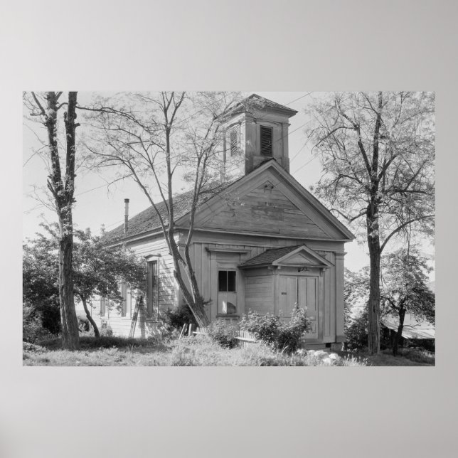 Póster Antigua Iglesia Congregacional (Frente)