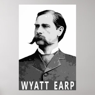 PÓSTER ANTIGUA LEGEND OCCIDENTAL WYATT EARP