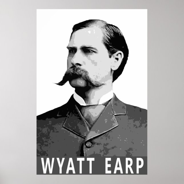PÓSTER ANTIGUA LEGEND OCCIDENTAL WYATT EARP (Frente)