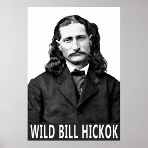 PÓSTER ANTIGUA LEYENDA OCCIDENTAL: WILD BILL HICKOK