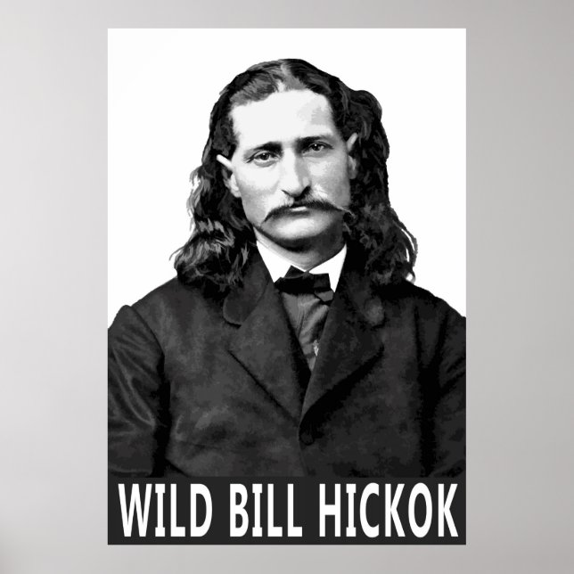 PÓSTER ANTIGUA LEYENDA OCCIDENTAL: WILD BILL HICKOK (Frente)