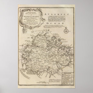 Póster Antigua or Antego