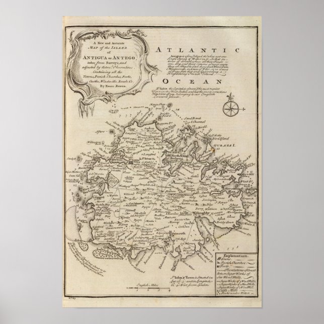 Póster Antigua or Antego (Frente)