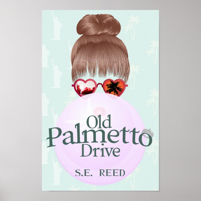 Póster Antigua Palmette Drive (Frente)