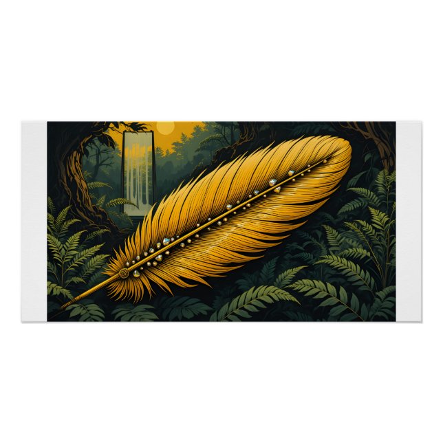 Póster Antigua reliquia forestal (Anverso)