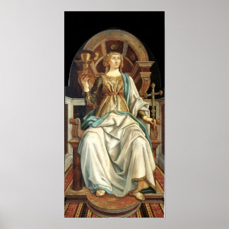 PÓSTER ANTIGUA RENACIMIENTO TAROTS 5 / PAPA