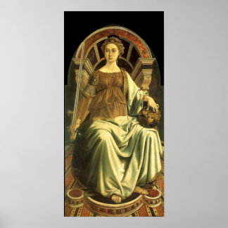 PÓSTER ANTIGUA RENAISSANCE TAROTS 8 / JUSTICIA