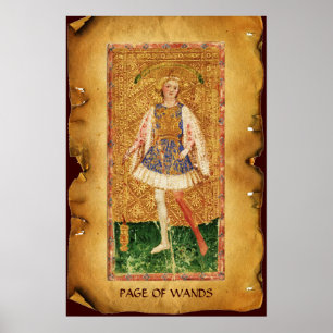 PÓSTER ANTIGUA RENAISSANCE TAROTS / PÁGINA DE BODAS
