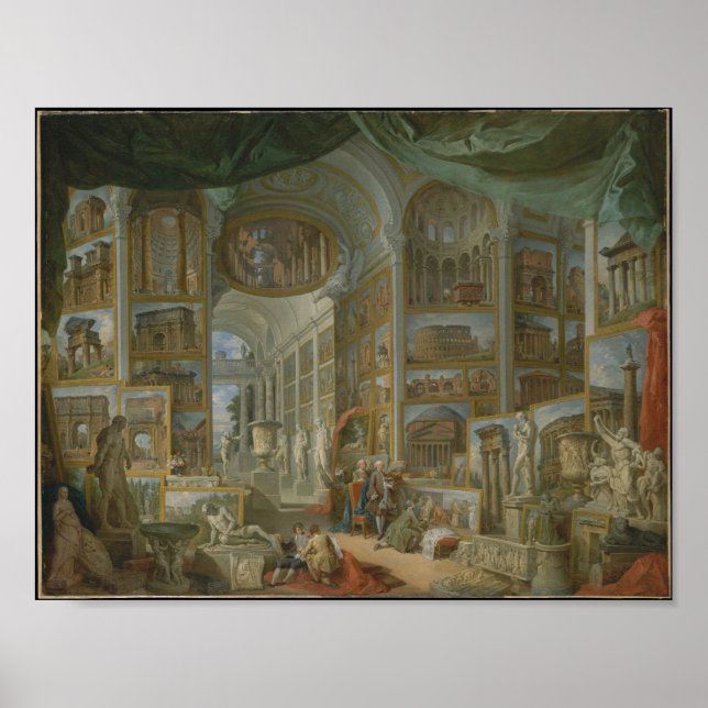 Póster Antigua Roma de Panini - Poster (Frente)