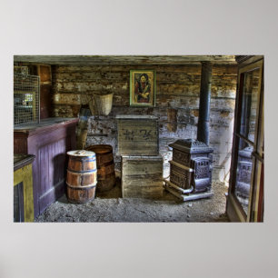 PÓSTER ANTIGUA TIENDA DE CHINA OCCIDENTAL