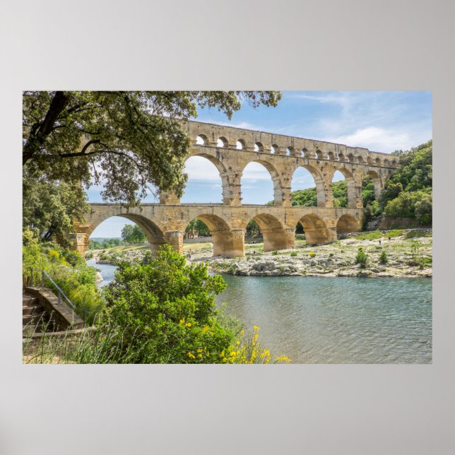 Póster Antiguo acueducto romano (Frente)