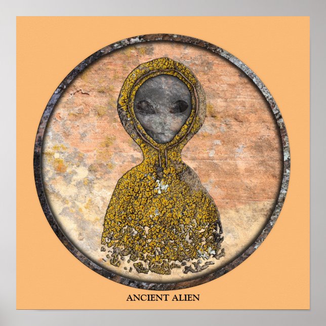 PÓSTER ANTIGUO ALIEN (Frente)