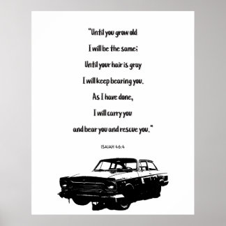 Póster Antiguo crecimiento