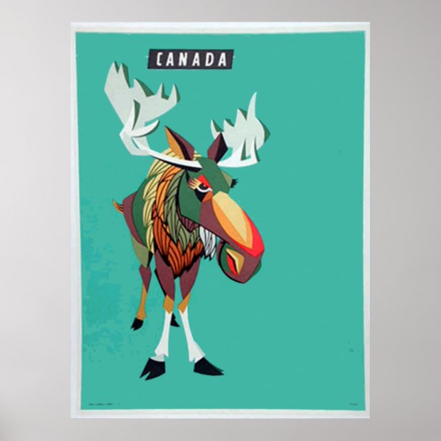 Póster Antiguo de Canadá (Frente)