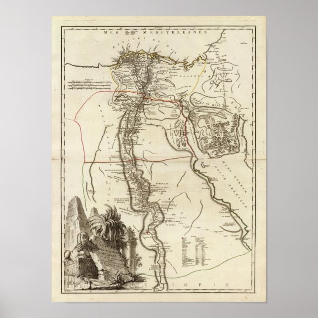 Póster Antiguo Egipto (Frente)