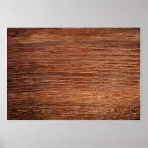 Póster Antiguo ladrillo marrón en pared de hormigón en bl