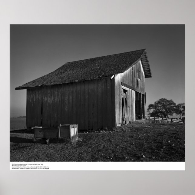 Póster Antiguo matadero, UC Santa Cruz, 1963 (Frente)