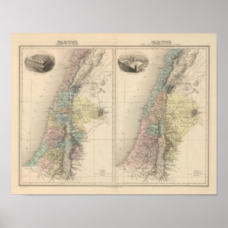 Póster Antiguo pueblo palestino