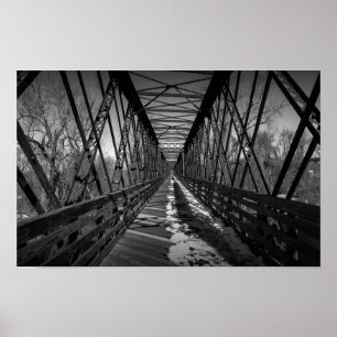 Póster Antiguo puente ferroviario