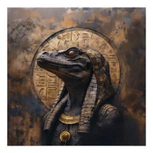 Póster Antiguo Repticio Alien