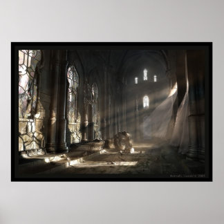 Póster Antiguo salón