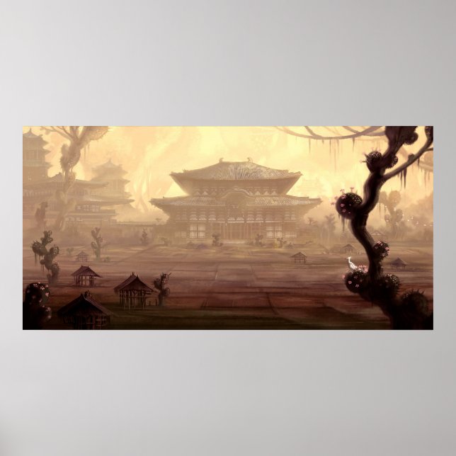 Póster Antiguo Santuario (Frente)