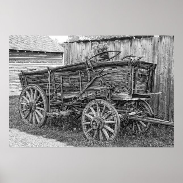 PÓSTER ANTIGUO WAGON (Frente)