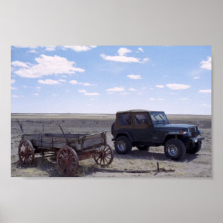 Póster Antiguo y Nuevo