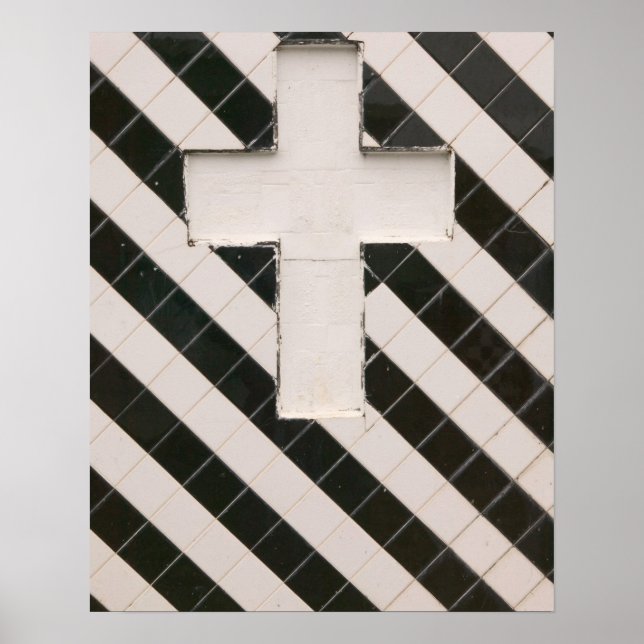 Póster Antillas Francesas, Guadaloupe, Grande Terre, (Frente)