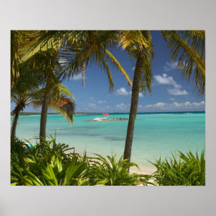 Póster Antillas Francesas, Guadaloupe, Grande Terre, 2