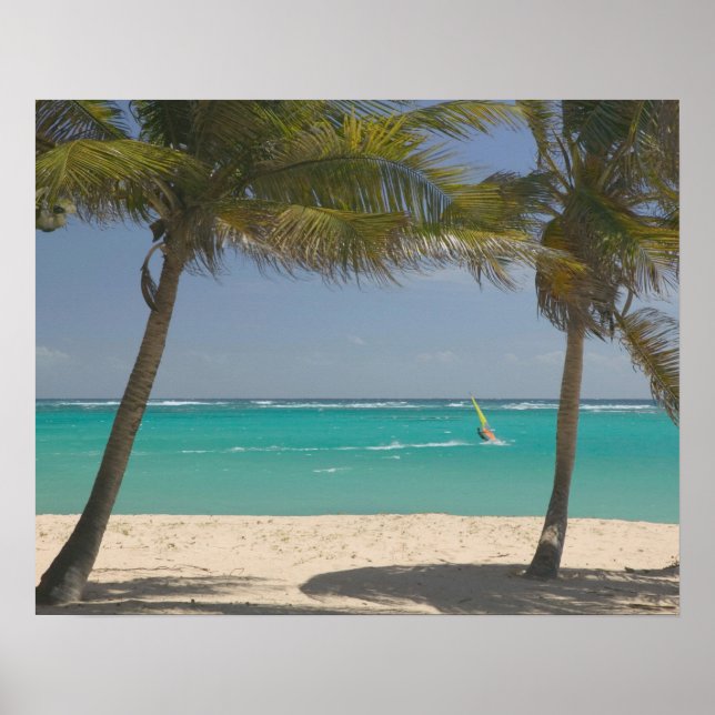 Póster Antillas Francesas, Guadaloupe, Marie, Galante 2 (Frente)