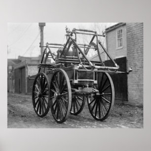 Póster Antique Fire Engine, 1920s